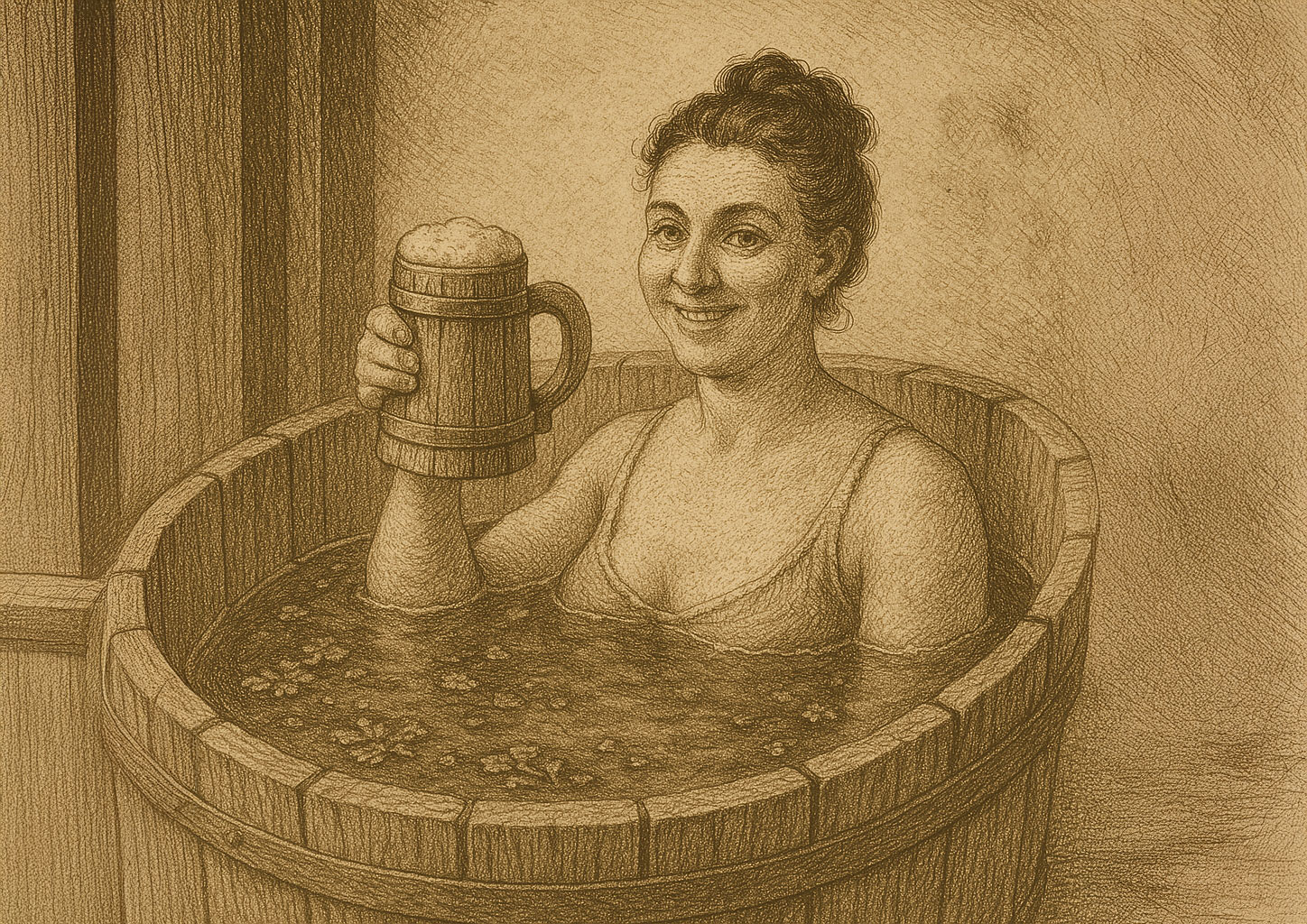 Beer Bath History