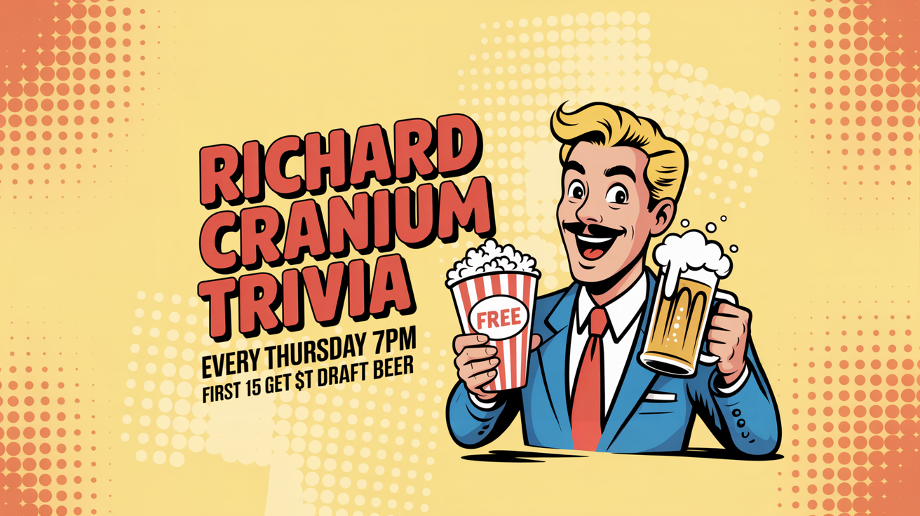 Richard Cranium Trivia Night