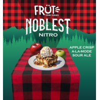 Noblest Nitro-Apple Crisp A-La-Mode