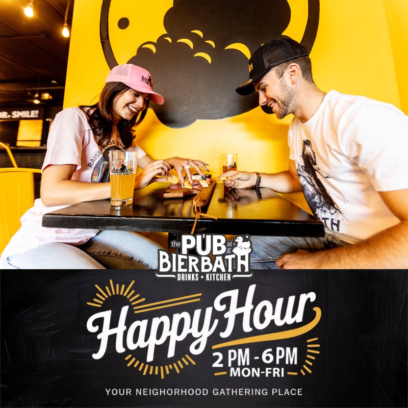 The Pub at Bierbath's Happy Hour!